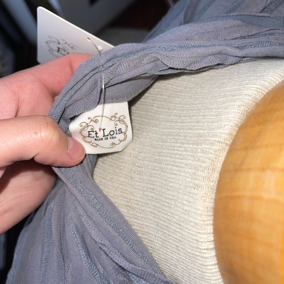 Et’Lois top/dress or a long vest sleeveless. Size XL - Picture 11 of 11